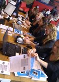 congress registration check-in badge event