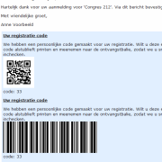 QR and barcodes
